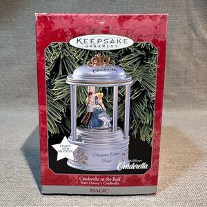 Vintage Hallmark Christmas Ornament - Disney Cinderella - Cinderella at the Ball